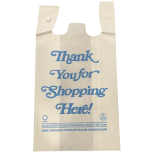 White Thank You Bag